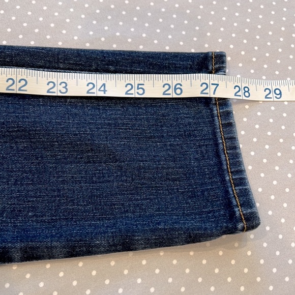 🍀Lucky Brand Lolita Skinny Dark Blue Denim Jeans in Size 0/25 - Picture 9 of 15